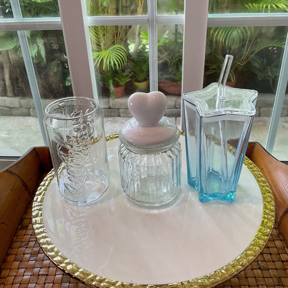 Glass Set - 3 Pieces